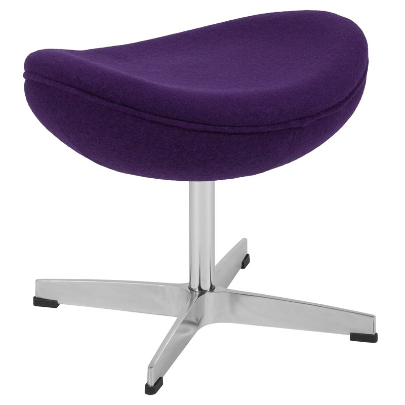 Flash Furniture Fabric Egg Chair In Purple Zb 16 Ot Gg