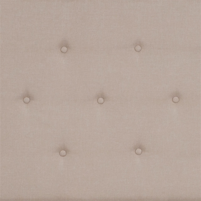 Flash Furniture Roxbury Tufted Full Platform Bed in Beige