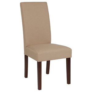 flash furniture greenwich fabric parson dining side chair