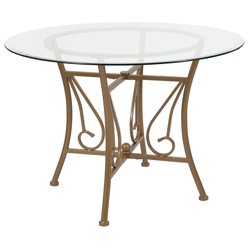 Flash Furniture Princeton 42 Round, 42 Round Metal Table Top