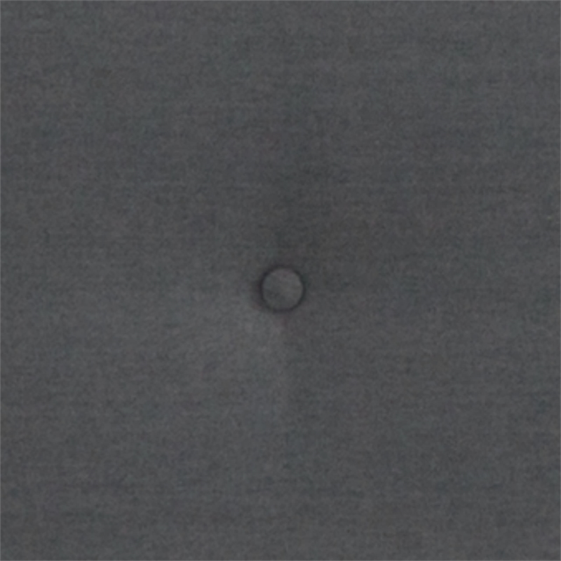 Flash Furniture Tribeca Tufted Full Platform Bed in Dark Gray