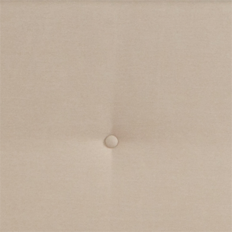 Flash Furniture Tribeca Tufted Queen Platform Bed in Beige