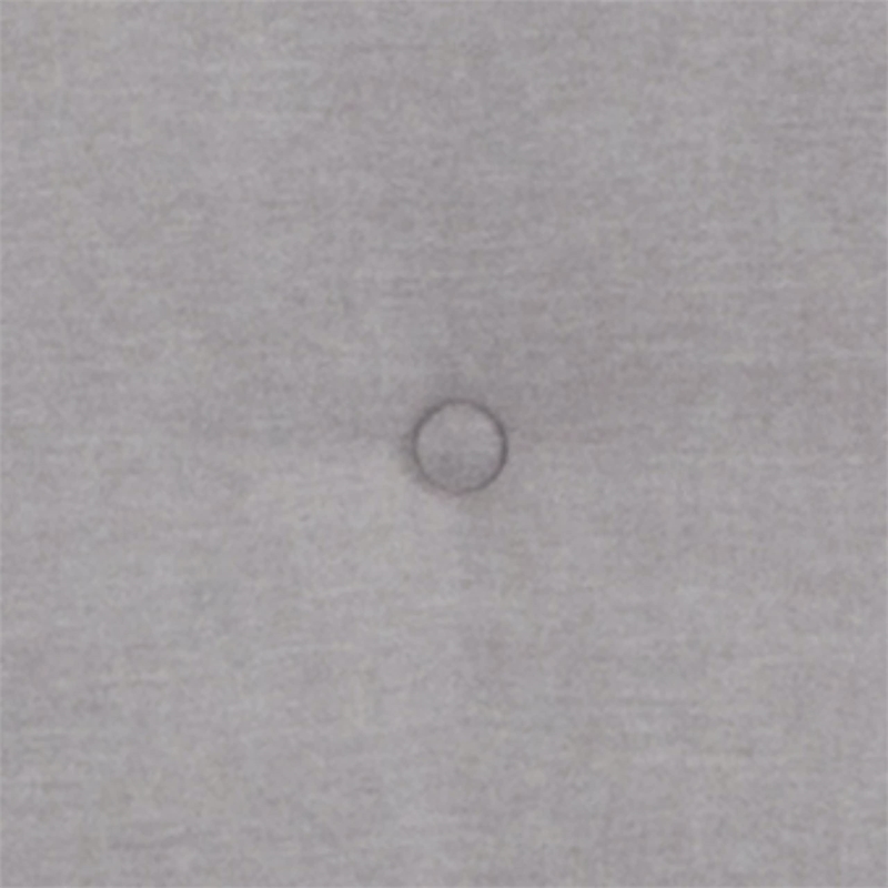 Flash Furniture Tribeca Tufted Twin Platform Bed in Light Gray