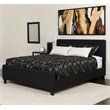 Flash Furniture Tribeca Tufted Queen Platform Bed in Black