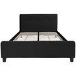 Flash Furniture Tribeca Tufted Queen Platform Bed in Black