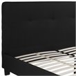 Flash Furniture Tribeca Tufted Queen Platform Bed in Black