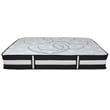 Flash Furniture Riverdale Tufted King Platform Bed in Black