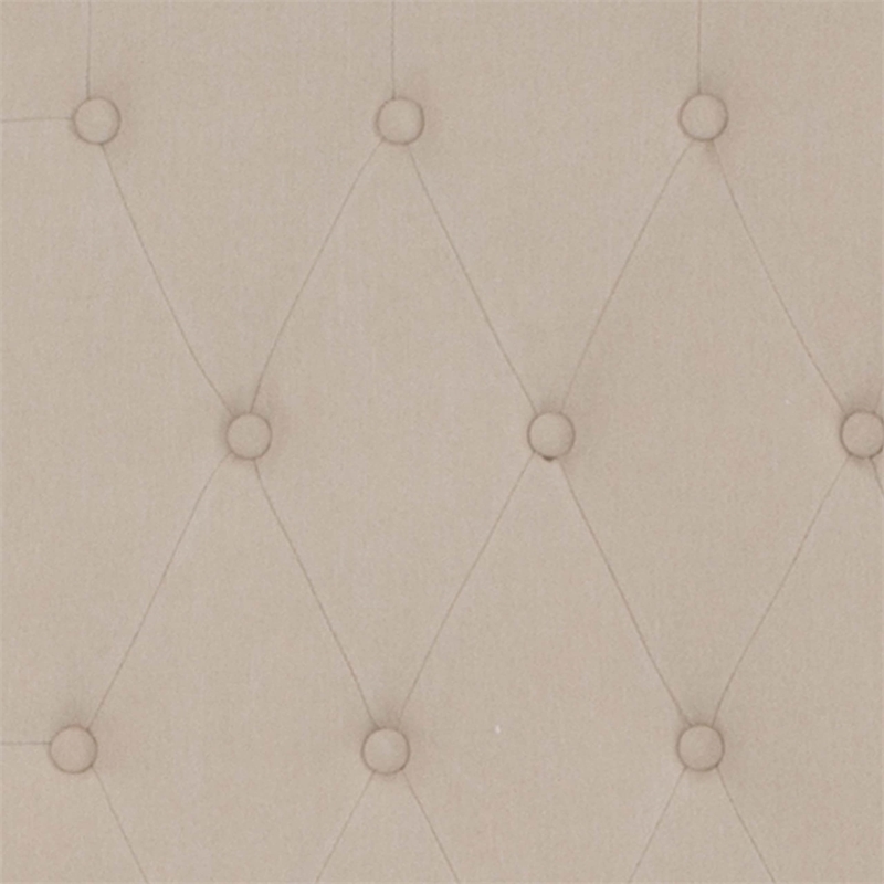 Flash Furniture Riverdale Upholstered Full Platform Bed in Beige