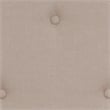 Flash Furniture Twin Platform Panel Bed and Mattress in Beige