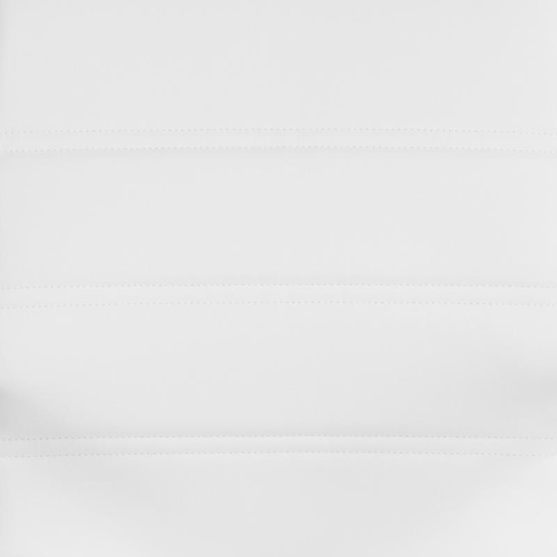 Flash Furniture Mid Back Leather Office Swivel Chair in White and Gold