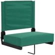 Flash Furniture Grandstand Comfort Seat in Aluminum Frame - Hunter Green