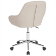 Flash Furniture Cortana Home Mid Back Swivel Office Chair in Beige
