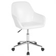 Flash Furniture Cortana Home Mid Back Leather Swivel Office Chair