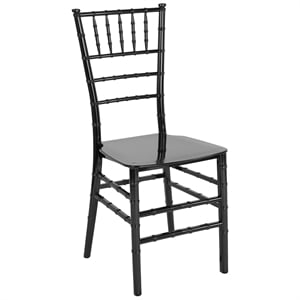 Flash Furniture Hercules Chiavari Dining Chair in Black