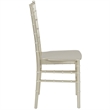 Flash Furniture Hercules Chiavari Dining Chair in Champagne