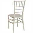 Flash Furniture Hercules Chiavari Dining Chair in Champagne