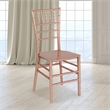 Flash Furniture Hercules Chiavari Dining Chair in Rose Gold