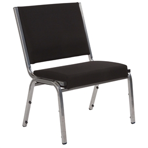 Flash Furniture Hercules 950 lb. Rated Black Fabric Bariatric Chair