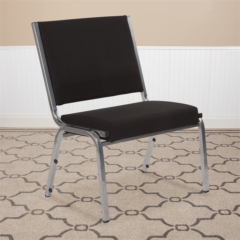 Flash Furniture Hercules 950 lb. Rated Black Fabric Bariatric Chair