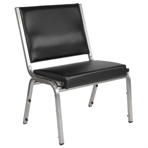 Flash Furniture Hercules 950 lb. Rated Black Vinyl Bariatric Chair