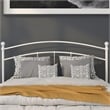 Flash Furniture Woodstock Queen Metal Spindle Headboard in White