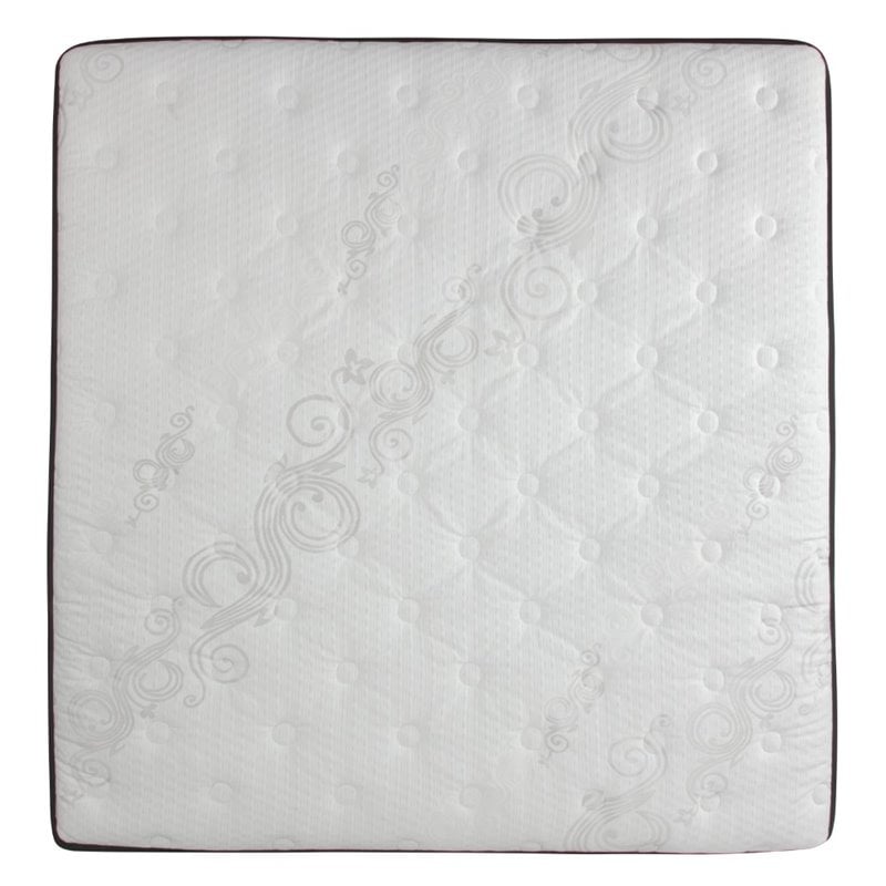 Flash Furniture Capri King Memory Foam Mattress in White