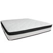 Flash Furniture Capri King Memory Foam Mattress in White