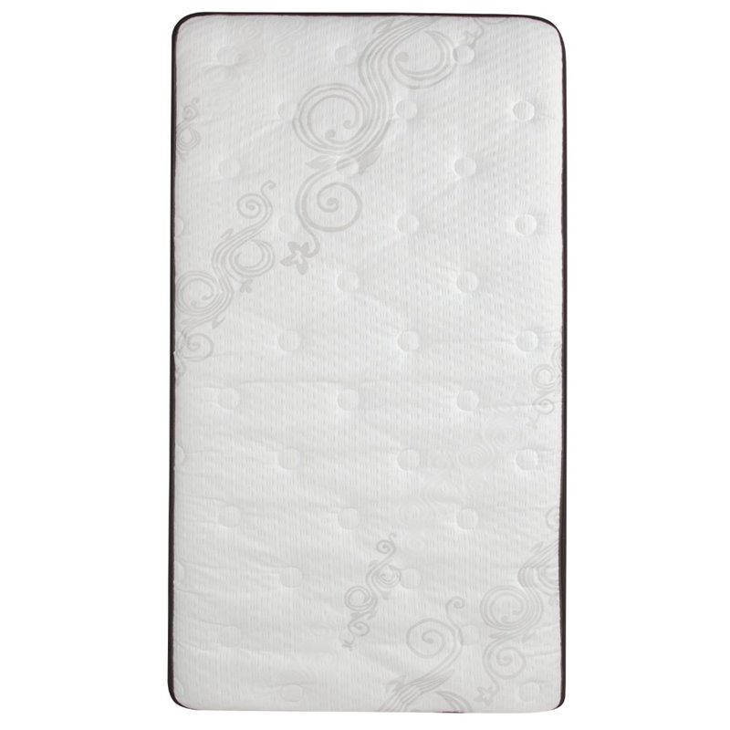 Flash Furniture Capri Twin Memory Foam Mattress in White