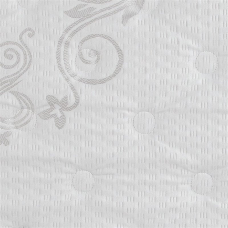 Flash Furniture Capri Twin Memory Foam Mattress in White