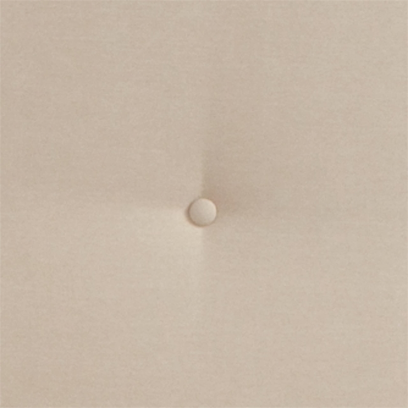 Flash Furniture Tribeca Tufted Queen Platform Bed in Beige