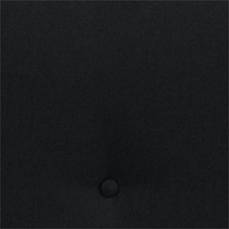 Flash Furniture Tribeca Tufted Full Platform Bed in Black