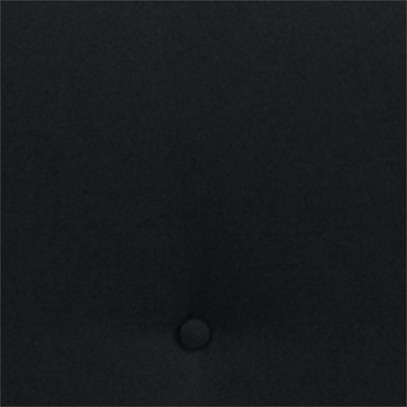 Flash Furniture Tribeca Tufted Full Platform Bed in Black