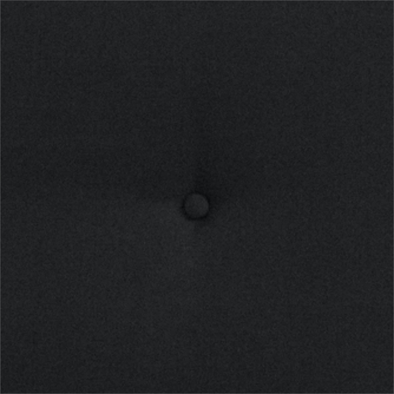 Flash Furniture Tribeca Tufted Queen Platform Bed in Black