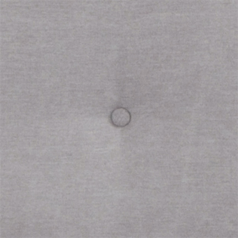 Flash Furniture Tribeca Tufted Queen Platform Bed in Light Gray