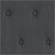Flash Furniture Riverdale Tufted Queen Wingback Platform Bed in Gray