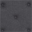 Flash Furniture Brighton Tufted Full Platform Bed in Dark Gray