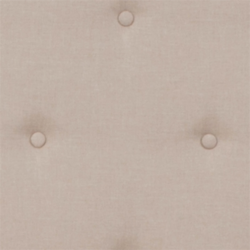 Flash Furniture Roxbury Tufted Full Platform Bed in Beige