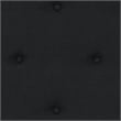 Flash Furniture Roxbury Tufted Queen Platform Bed in Black