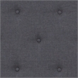 Flash Furniture Roxbury Tufted Full Platform Bed in Dark Gray