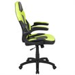 Flash Furniture X10 Ergonomic Faux Leather Racing Gaming Chair in Neon Green