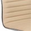Flash Furniture Low Back Faux Leather Office Swivel Chair in Tan