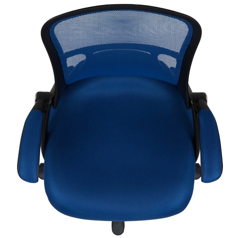 Flash Furniture High-Back Ergonomic Mesh Office Swivel Chair in Blue