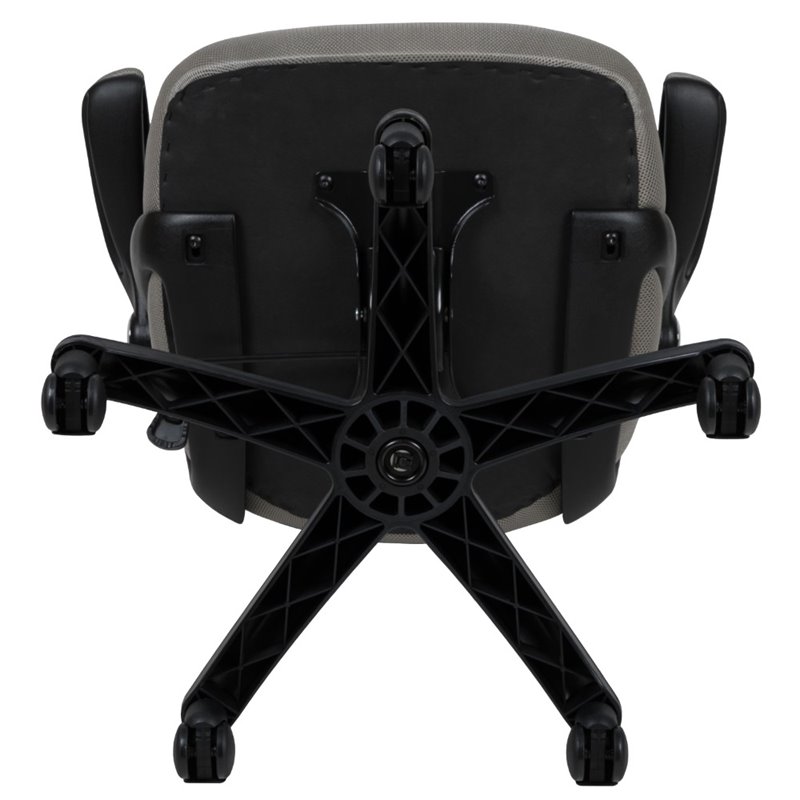 Flash Furniture High-Back Ergonomic Mesh Office Swivel Chair in Light Gray