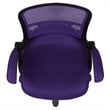 Flash Furniture High-Back Ergonomic Mesh Office Swivel Chair in Purple