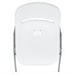 Flash Furniture Plastic Stack Chair In White