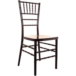 flash furniture advantage traditional resin chiavari stacking dining side chair