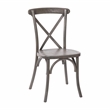 Flash Furniture Advantage X-Back Chair In Grey