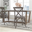 Flash Furniture Advantage X-Back Chair In Grey