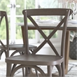 Flash Furniture Advantage X-Back Chair In Grey