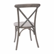 Flash Furniture Advantage X-Back Chair In Grey